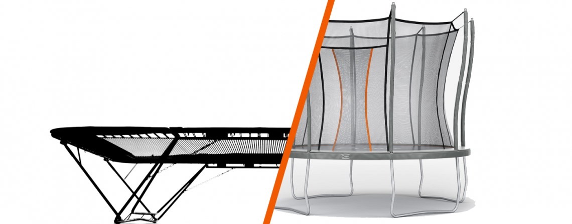 square or round trampolines comparion